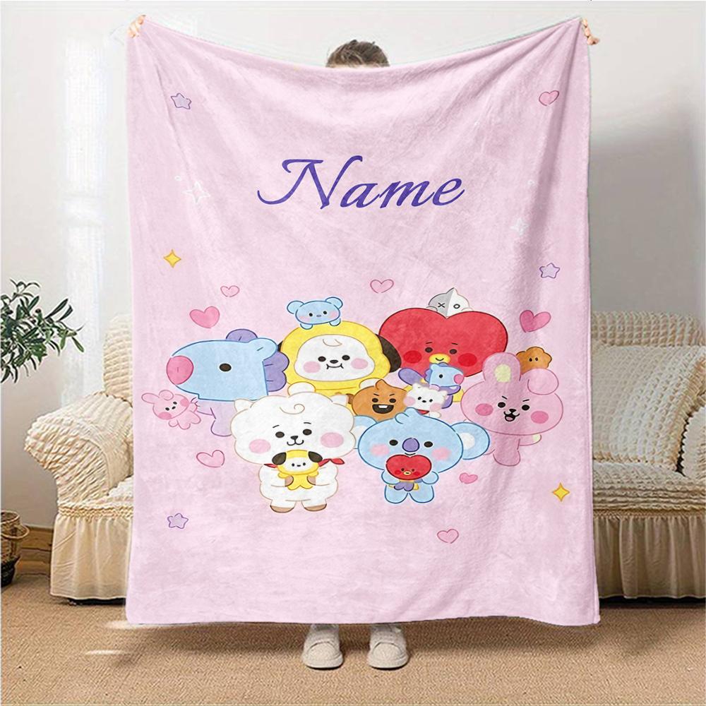 Custom Name "Night Ops: Shadow Warrior" Blanket for Couch & Bed, Plush Cozy Fuzzy Blanket Super Soft & Warm Blankets for Fall and Winter. 0908201