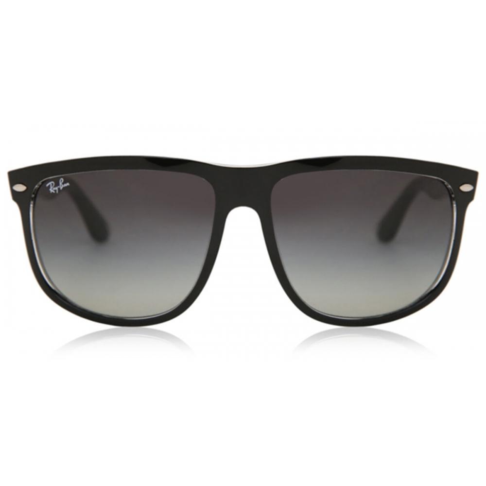 

Ray Ban Rb4147 Boyfriend 603971 Мужские Солнцезащитные Очки Top BlackTransparent/60
