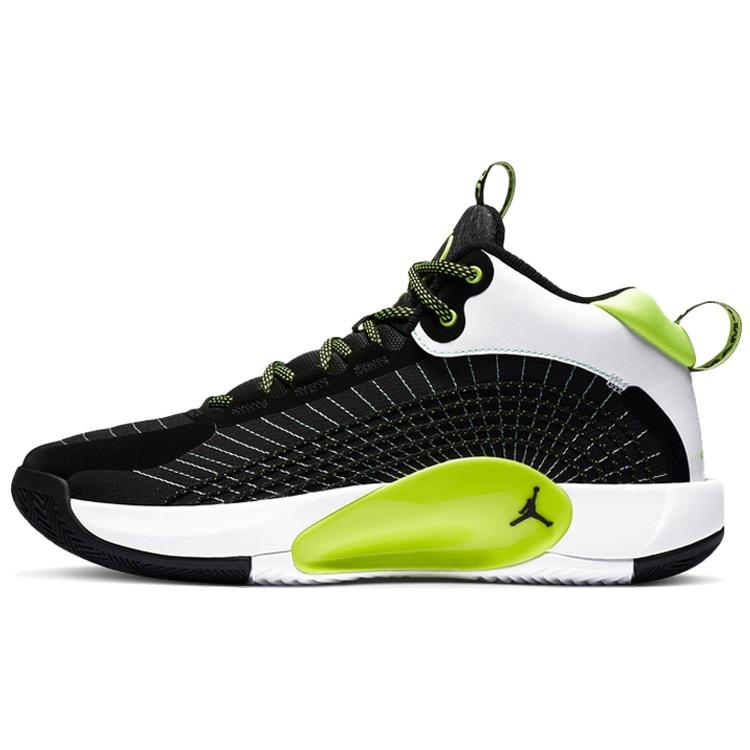 Air Jordan Jumpman 2021 PF Черный/Зеленый/Белый Мужские CQ4229-007 EU 44