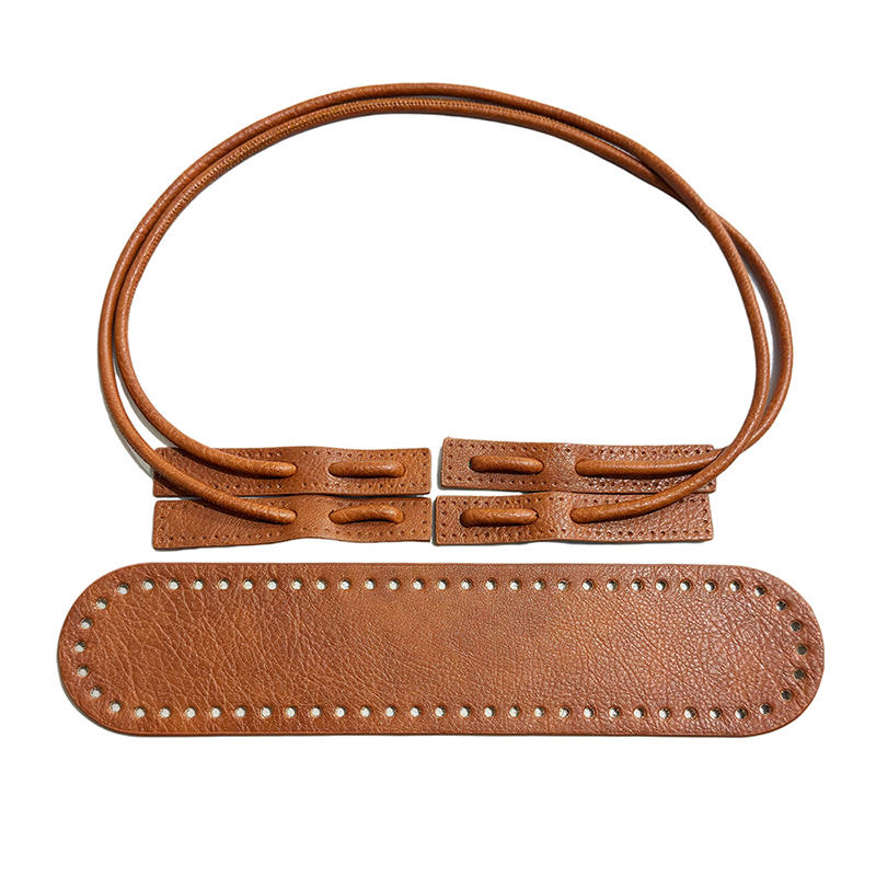 High Quality Handbag Bag Belts Bottoms DIY Knitting Bags Handle 1 Set Handmade Bag Bottom and Handles Shoulder Bag Straps