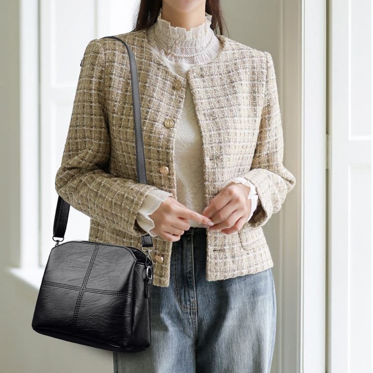 New Soft Leather Women's Shoulder Bag Crossbody Bag