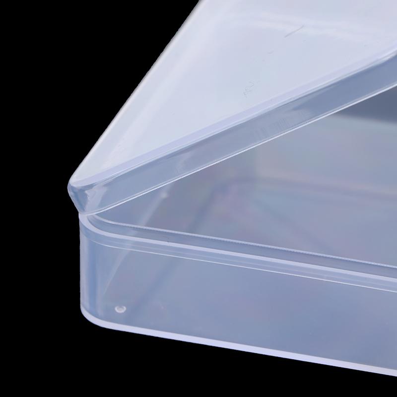 1Pc Game Card Transparent Box Jewelry Storage Container 10X7Cm Board Game Box