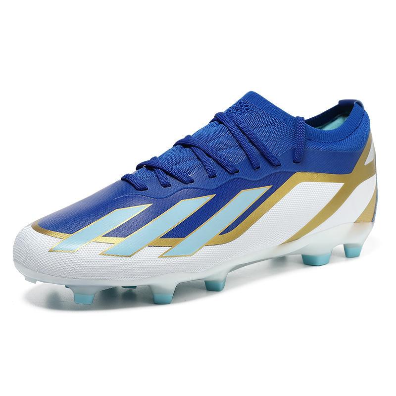 Low-top spike shoes men's and women's hair training size long football shoes broken nails artificial grass generation competition youth big