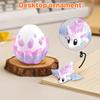 3D Printed Dragon Egg Set, Cool 3D Printed Possessive Crystal Dragon Toy, Cute Desktop Decoration