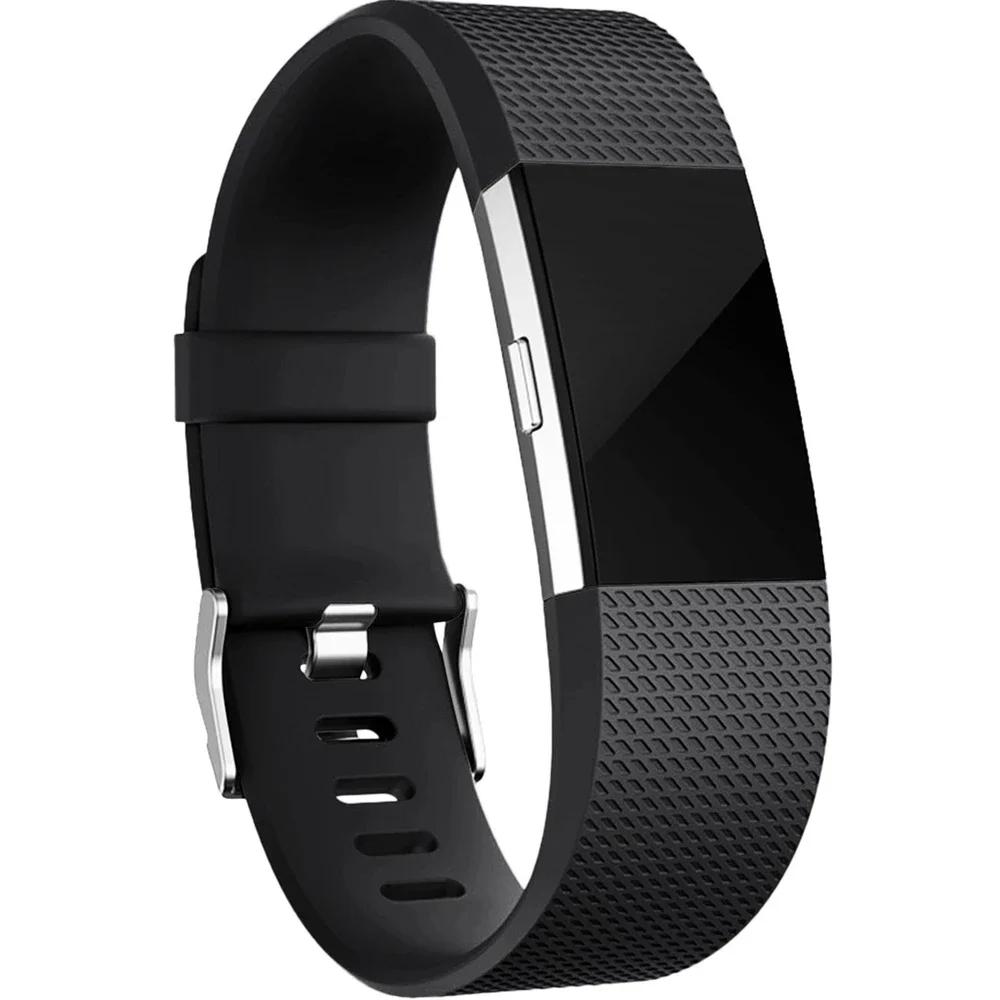Adjustable Silicone Band Wrist Strap Compatible Bands For Fitbit Charge 2 Wristbands Wristband Bracelet Replacement Accessories