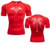 Kompressionsshirt Joggen Training Elastisch Herren Laufshirt Schnelltrocknend Fitness Sportbekleidung Fitnessstudio Sport Kurzarm Atmungsaktive Oberteile