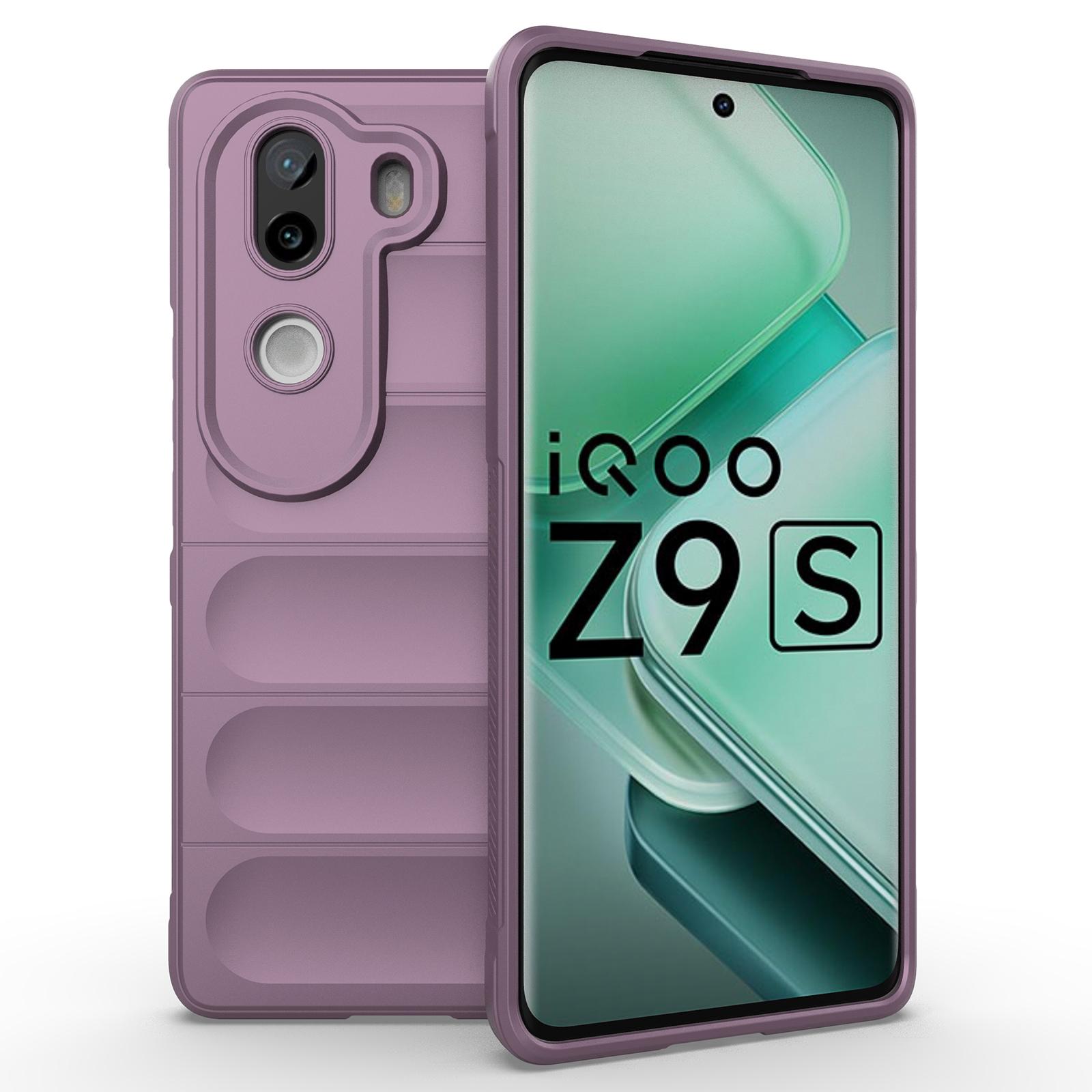 

For vivo iQOO Z9s 5G Case Anti-Drop Soft TPU Rugged Phone Back Cover I