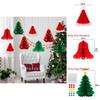 Holiday Season Honeycomb Ball Decorations For Christmas Party And Winter Festivities