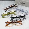 Vintage Rivet Frame Myopia Glasses Prescription Photochromic Anti Blue Light Women Eyewear Short Sight