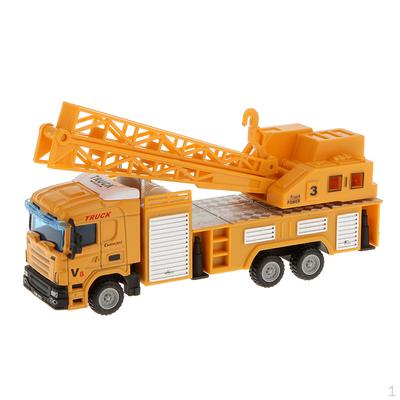 1:64 Diecast Mobile Crane Truck Constructional Engine Model Boys Girls Gift