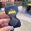 Cyberpunk Stil LED Elektronische Sanduhr Anhänger 80er Bis 400s Leuchtende Sanduhr Schlüsselanhänger Jungen