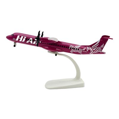 1/400 20cm Spielzeugflugzeuge Korean Hi Air Airlines ATR Metall Maßstabsflugzeug Sammlerflugzeug mit Rädern Fahrwerk Propellern