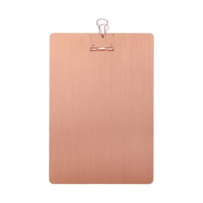 Clipboard Suspensible Rustproof Wearproof Scratch Resistant Iron Metal Drawing Board Folder for