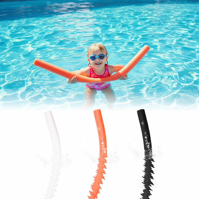 Flexible Pool Noodle Swimming Aid Foam Buoyancy Stick Water Fitness Float Tube for Kids Adults Aqua Workout Summer Pool Fun