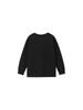 The North Face Long Sleeve Pocket Logo Size 160 Tee, Black,