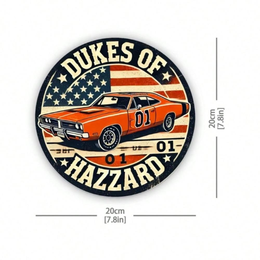 Vintage American Car Metal Poster Wall Art Garage Decor