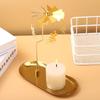 Romantic Tealight Wedding Party Candlestick Spinning Candle Holder Rotating
