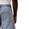 Calvin Klein Linen Blend American Trend Retro Drawstring Waist Light Denim Shorts Men shorts 4RF907G