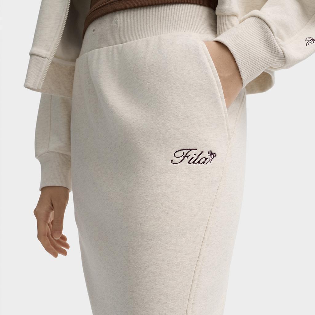 New FILA Casual Long Skirts Women's Cheese Heather Gray F11W439309FLM