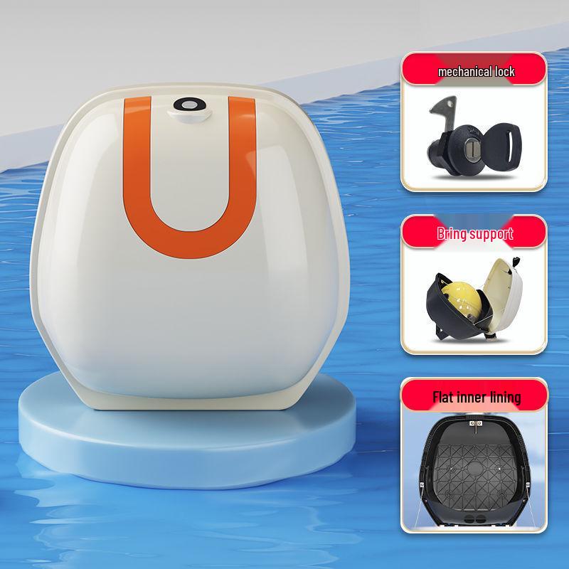 Rear Trunk Storage Box for Yadea DQ6S, Aima Vava, Tailing, and Xiaoniu Electric Scooters
