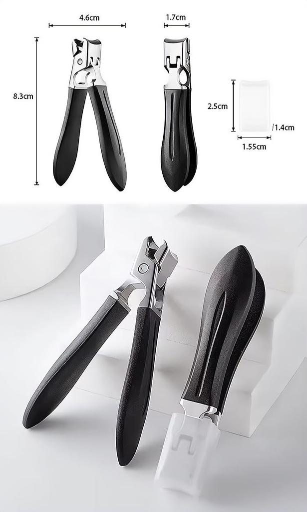 Stainless Steel Nail Clippers Filing Clean Cut with Light and a for and and Suitable for Small Fingernails and Curved Perfect for Men and Product