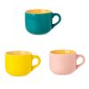 Caneca de cerâmica estilo nórdico para café da manhã, copo para micro-ondas, resistente ao calor, caneca para café, chá e leite, grande capacidade