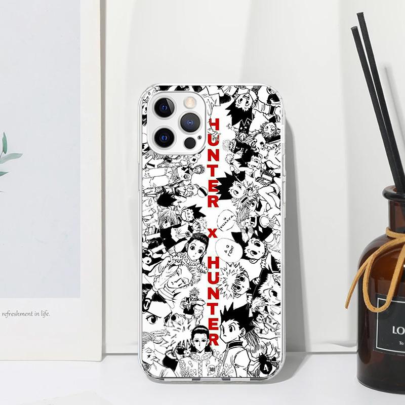 Anime Hunter HXH Phone Case For Iphone 17 Air 16 15 Plus 16E 14 Pro Max 13 Mini 12 11 7 8 SE Fundas Soft Back Cover 17 Air 16 15