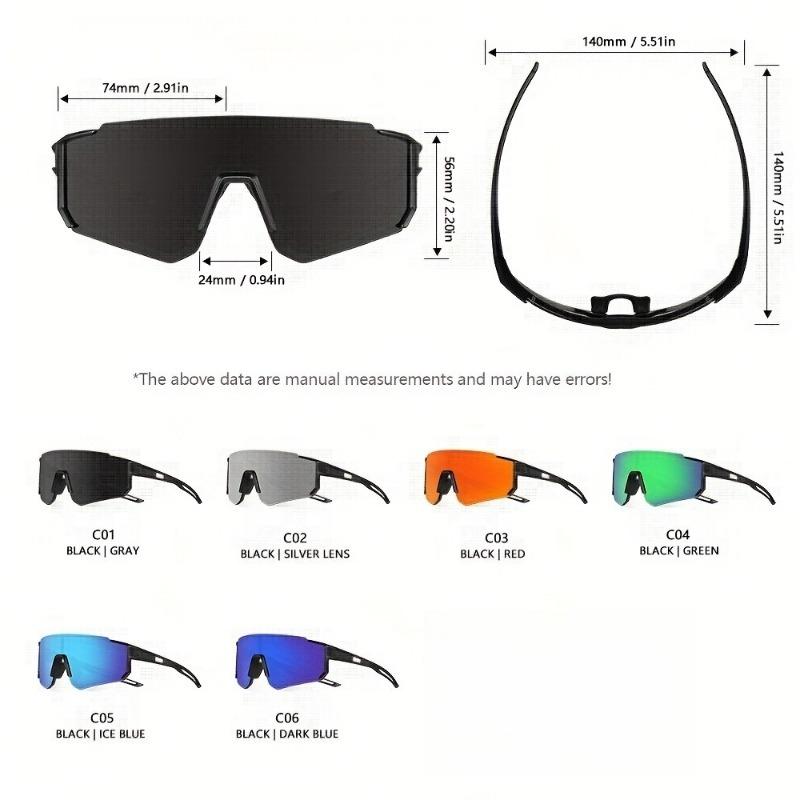 6-piece Set of Semi Framed Fashionable Glasses for Men's Daily Life, Glasses for Women and Men As Gifts