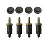 4x Engine Cover Clip Bolt Bonnet Hood Fastener Kit for Peugeot 206 307 406 for Citroen C4 C5 Xsara 2.0 HDi Engine Protection Cover Repair Part