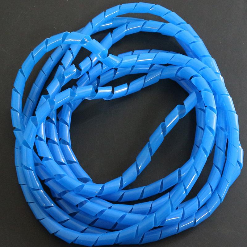 PE 4/5/6/8/10/12/14/16 /18 To 30mm Cable Tie Wire Winding Pipe Spiral Wrapping Bands Organizer Sheath Tube Sleeve Harness Hose
