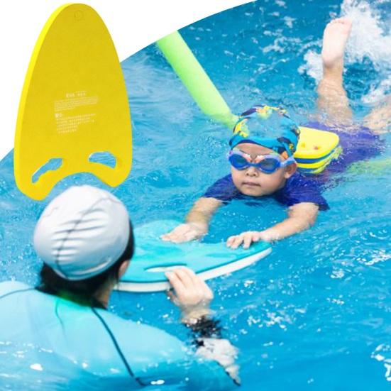 Swimming Kickboard with Handle Easy Grip Anti-slip Float Kick Board Swimming Learning Trainer Equipment for Kids Adults