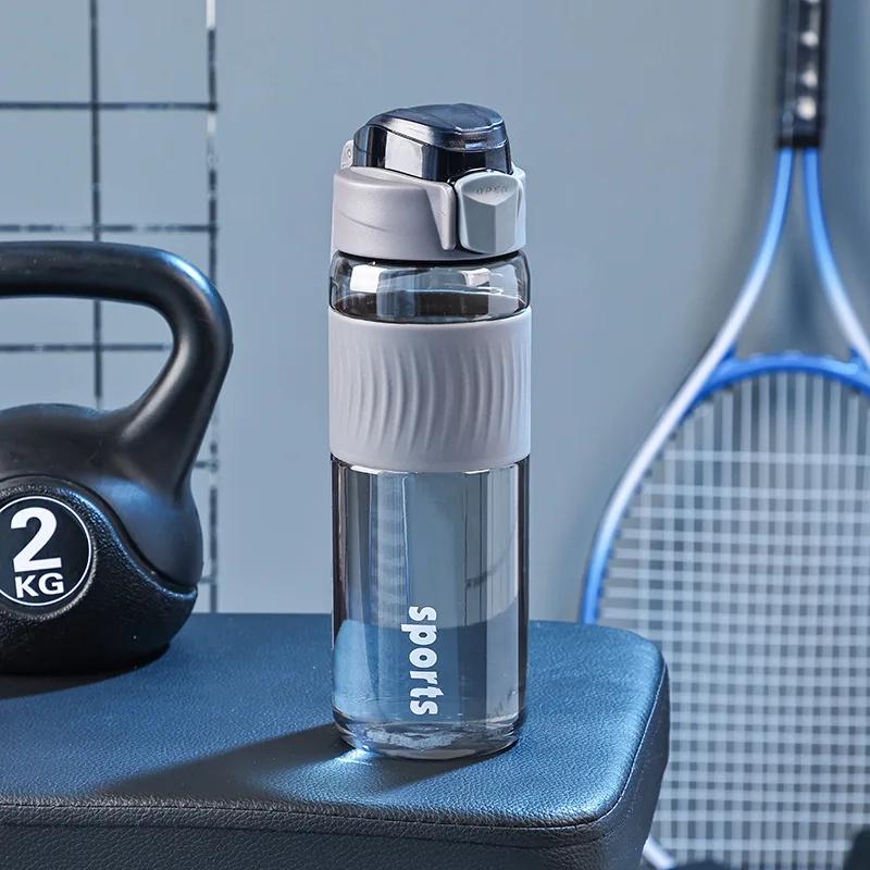700ml Durable Plastic Water Cup Large Capacity Leak Proof Sport Water Bottle Outdoor Fitness Hike Portable Drinking Utensils
