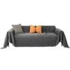 Chenille Solid Color Sofa Cover Cloth Non-Slip Cushion Four Seasons Universal All Wrapped Simple Cover Towel Cover Blanket