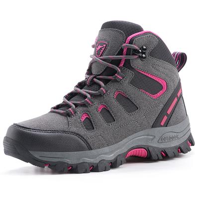 Scarpe da trekking alte antiscivolo da uomo Scarpe da trekking da donna Scarpe da viaggio con piattaforma resistenti all'usura per esterni