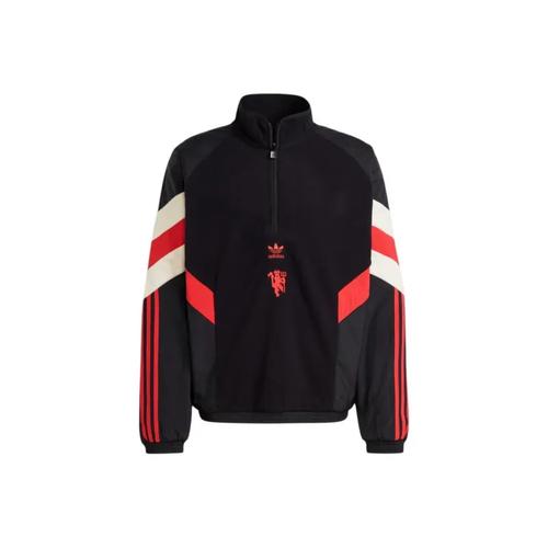 Adidas Originals Manchester Football United Polar Fleece Sweatshirt IS6528 Men XL чёрный