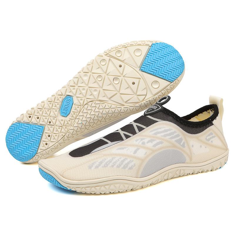 Strandschuhe Herren und Damen Tauchen Schnorcheln Schnelltrocknend Waten Fluss Schwimmschuhe Weiche Sohle Rutschfest und Schnittfest