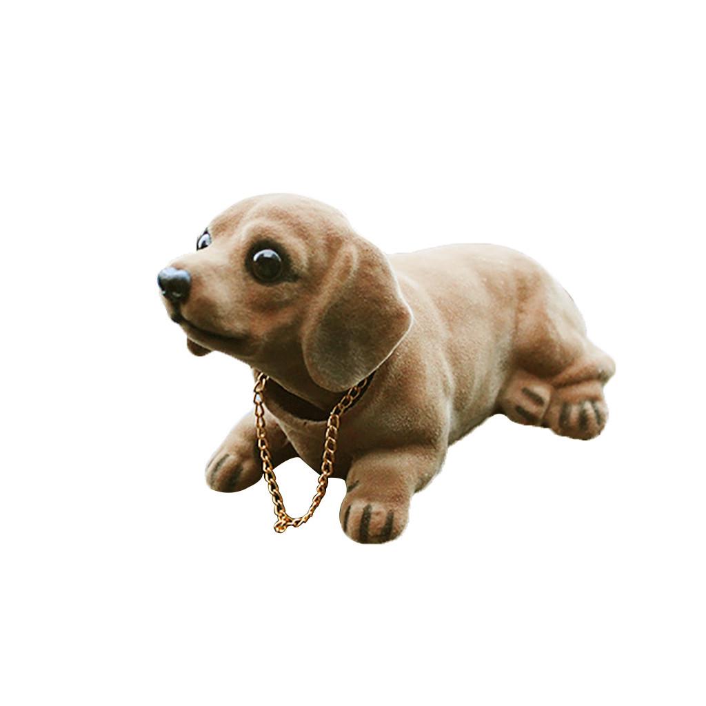 Roztomilá kreativní panenka do auta s třesoucí hlavou psí ozdoby Dekorace interiéru auta