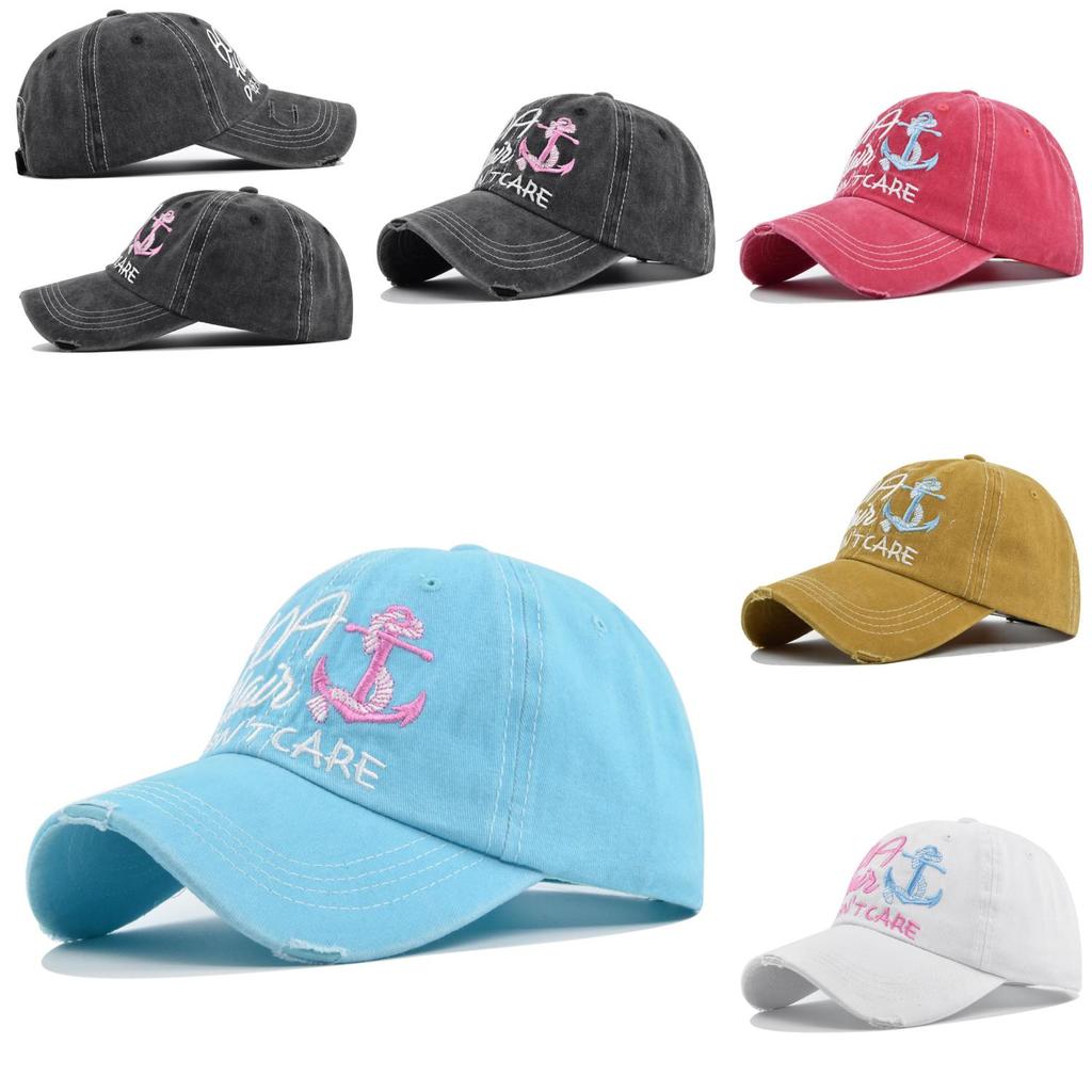 Retro Embroidered Baseball Cap Pure Cotton Material Old Casual Cool Fashion