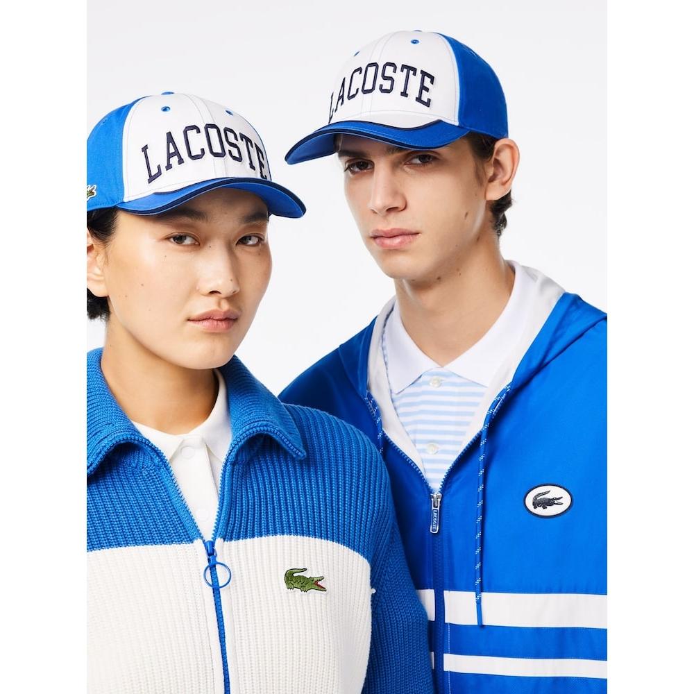 

LACOSTE Универсальная цветная бейсболка с цветными блоками RK0343 54G ITX Q2NRK0343 54GITX