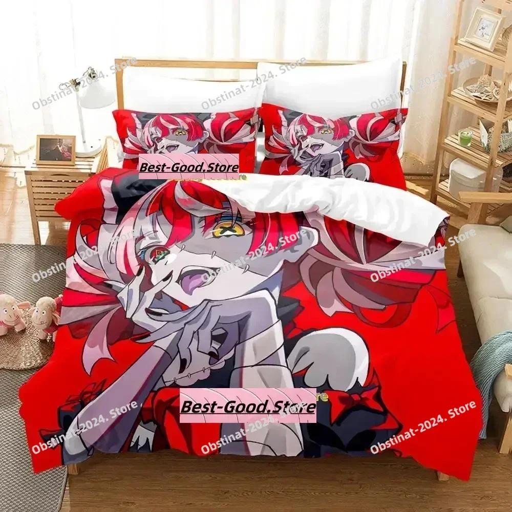 Kureiji Ollie Bedding Set Single Twin Printed Bed Set With Pillowcase Bed Duvet Cover Soft Single Double Queen Super King Size