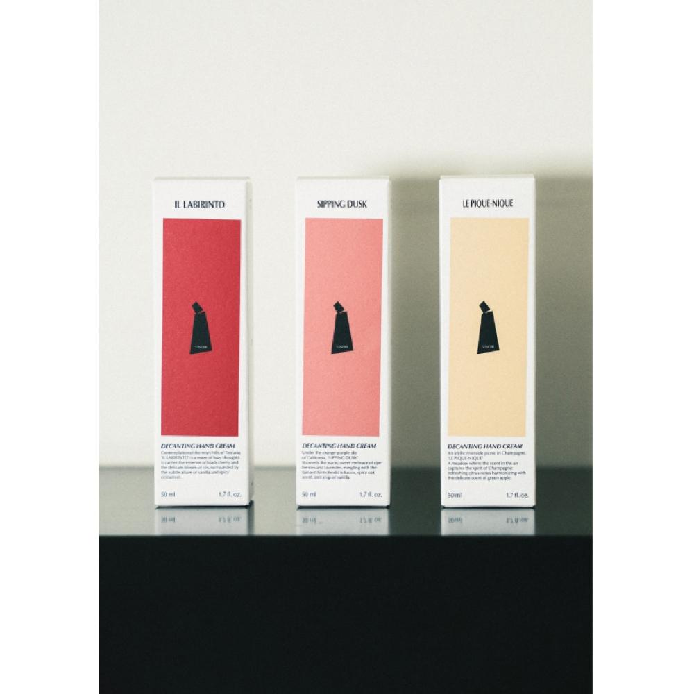 Vinoir Decanting Hand Cream 50ml Set Of 3 NONE
