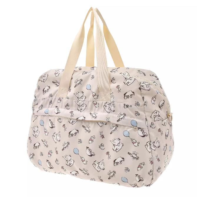 Disney POOH TRAVEL Geantă Boston pliabilă în 4 direcții Pooh & Friends cu poșetă Japonia