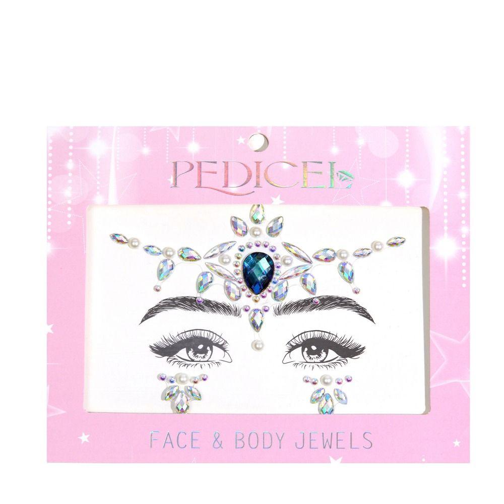 Glitter 3D Crystal Sticker Creative Temporary Tattoo Sticker Rhinestones Sticker  Eye Makeup