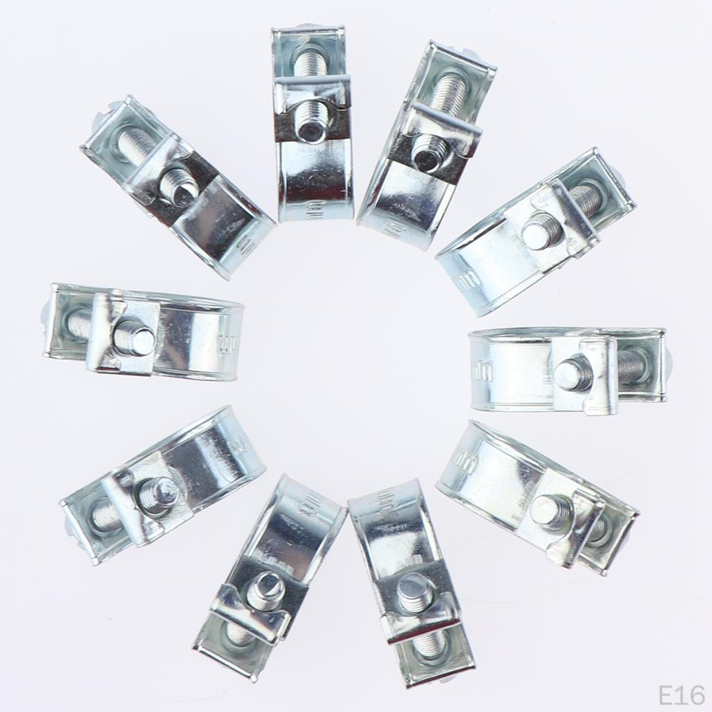 10 Clamps Fuel Line Clips
