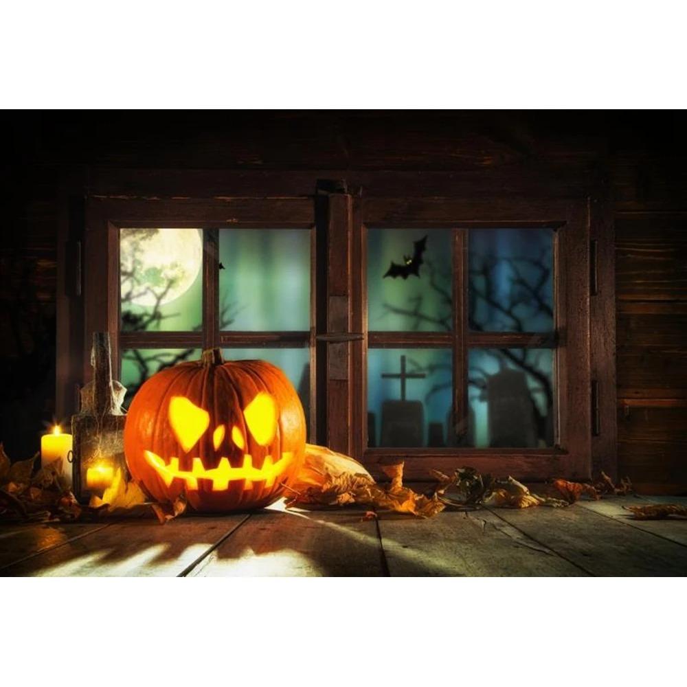 Halloween Decoration Hanging Cloth Pumpkin Lantern Hanging Cloth Home Party Room Decoration