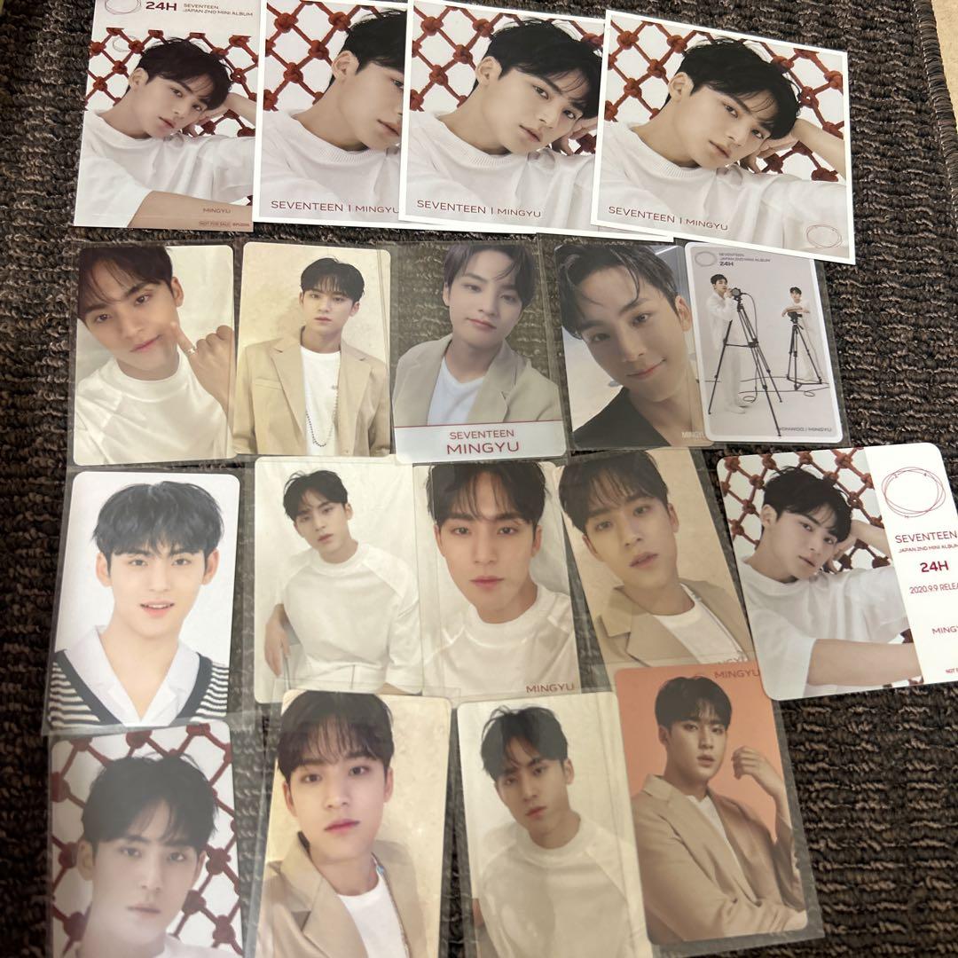 

[Б/У] SEVENTEEN MINGYU 24H коллекционная карточка часы коллекционная карточка