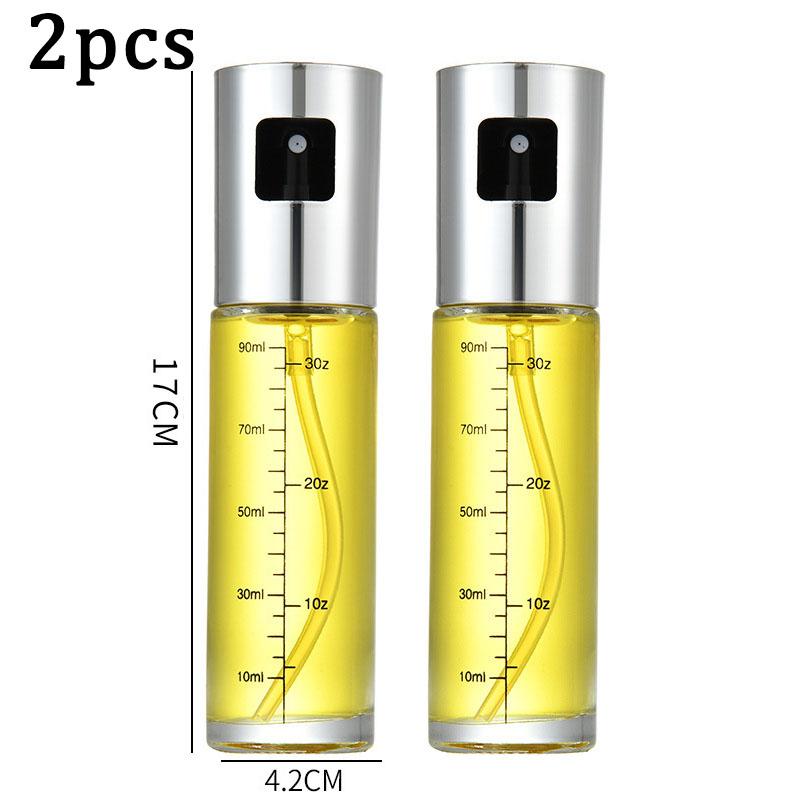 Sticlă de pulverizare ABS Tip de presă Bucătărie Ulei de măsline Ulei de măsline Spray Spray Ulei pentru grătar Sticlă de pulverizare