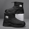 Mode Neue Herren Winterstiefel Warme Plüsch Schneestiefel Hochwertige Wasserdichte High-Top Herren Stiefeletten Outdoor Herren Wanderschuhe Sneaker