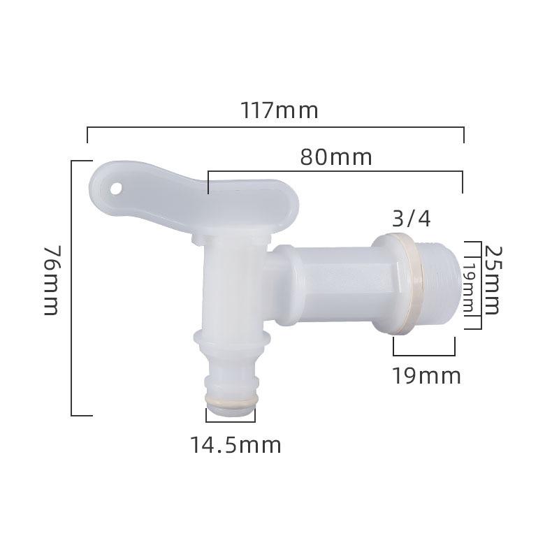 Ibc Tank Tap Adapter 1/2" 3/4" S60 Thread Connector Ton Bucket Valve Joint Accessories Ibc Tank Fitting 1-Inch Valve Adapter
