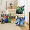 Game M-Mario-O Cartoon Pillow Anime Pillow Sofa Bed Head Pillow Cover Cushion Cover 45X45 Cm Fashion